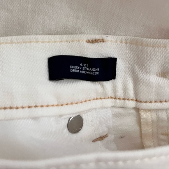 Gap Cheeky Straight White Jeans - Picture 9 of 14